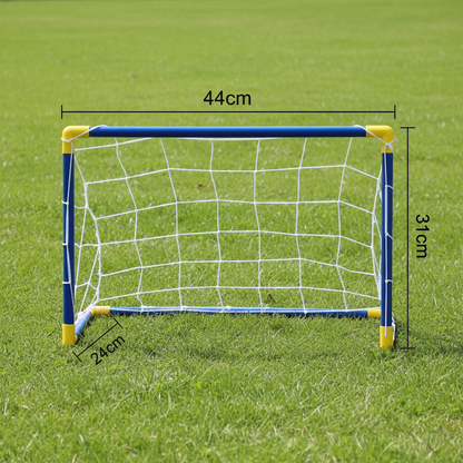 Bramka do piłki nożnej z pełnymi wymiarami